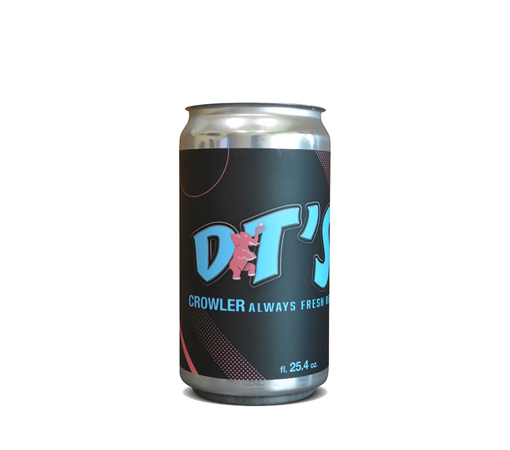 25.4oz Crowlers - Custom Labeled Cans (144 cans per box)