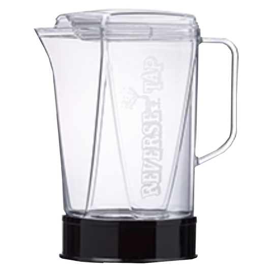 50oz plastic clear pitcher for ReverseTap.
