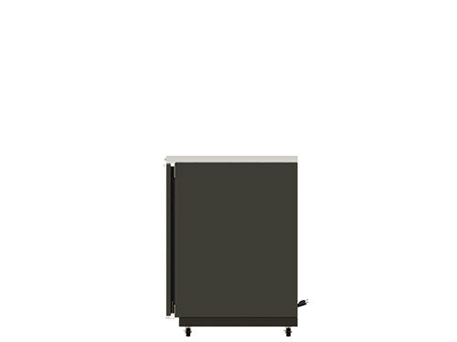 59.5" 2 Door Back Bar Refrigerator