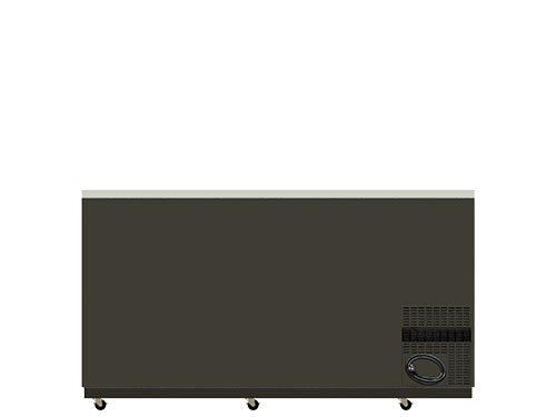 69.5" 2 Door Back Bar Refrigerator