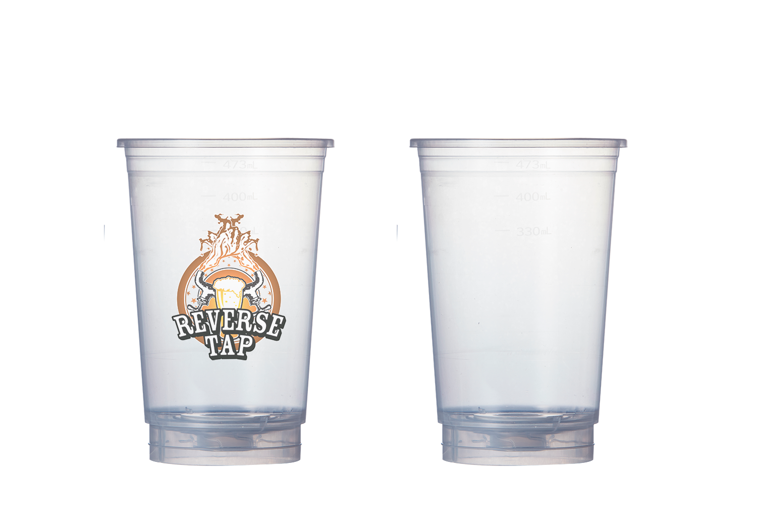 16 oz. ReverseTap Disposable Cups
